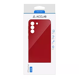 Чехол ACCLAB SoftShell для Samsung Galaxy S21 Plus Red - миниатюра 2