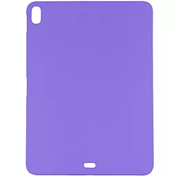 Чехол для планшета Epik Silicone Case Full сout Logo для Apple iPad Air 10.9" 2020, 2022, iPad Pro 11" 2018  Elegant Purple