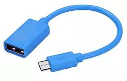 OTG-переходник GOLF Lonsmax Micro USB 0.16m Pink (GC-06) - миниатюра 2