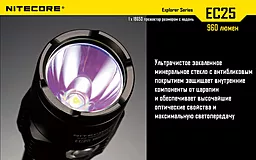 Ліхтарик Nitecore EC25 COBRA (6-1039w) (теплый белый) - мініатюра 13