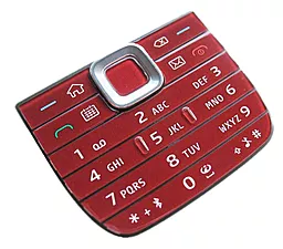 Клавиатура Nokia E75 (верхняя) Red