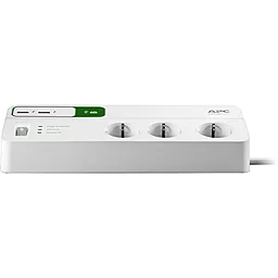 Сетевой фильтр (удлинитель) APC Essential SurgeArrest 6 outlets + 2 USB (5V, 2.4A) (PM6U-RS) - миниатюра 3
