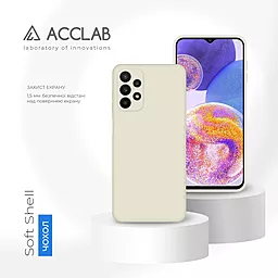 Чехол ACCLAB SoftShell для Samsung Galaxy A23 4G White - миниатюра 4