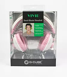 Навушники G-Cube GHV-170 P Pink - мініатюра 4