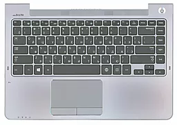 Клавиатура для ноутбука Samsung NP530U4C 530U4B 532U4C 535U4C 520U4C с топ панелью  черная