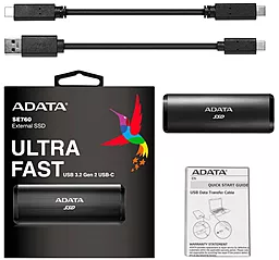SSD Накопитель ADATA SE760 512 GB (ASE760-512GU32G2-CBK) Black - миниатюра 6
