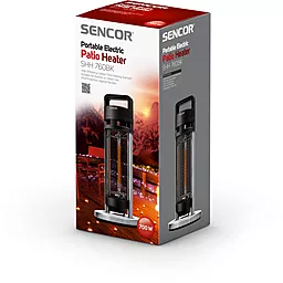 Інфрачервоний обігрівач Sencor SHH760BK - мініатюра 2