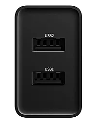 Сетевое зарядное устройство Baseus Compact Charger 2U 10.5W UK Black (CCXJ010301) - миниатюра 2