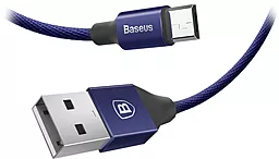 Кабель USB Baseus Yiven 1.5M micro USB Cable Blue (CAMYW-B13) - миниатюра 3