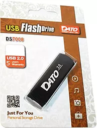Флешка Dato 16GB DS7008 USB 2.0 (DT_DS7008BL/16Gb) black