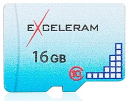 Карта памяти Exceleram microSDHC 16GB Class 10 (EMSD0003)