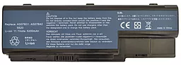 Аккумулятор для ноутбука Acer AS07B41 Aspire 8920 / 11.1V 5200mAh / Black