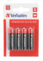 Батарейки Verbatim AA (LR06) 4 шт (49921) 1.5 V