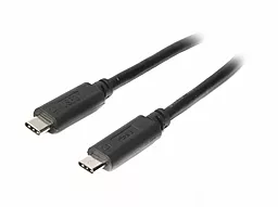 USB Кабель Cablexpert Type-C to Type-C 1.5м, 3A max Premium Чорний (CCP-USB3.1-CMCM-5) - мініатюра 2