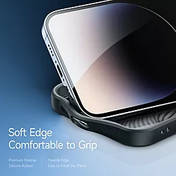 Чехол Dux Ducis Aimo with MagSafe для Apple iPhone 14 Pro Black - миниатюра 6