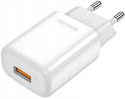 Сетевое зарядное устройство Jellico EU01 12W USB-A + USB-C cable white - миниатюра 3