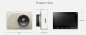 Відеореєстратор Xiaomi Yi Smart Dash camera Gold - мініатюра 5
