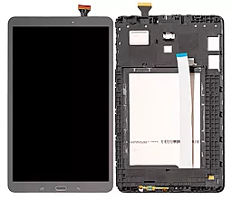 Дисплей для планшета Samsung Galaxy Tab E 9.6 T560, T561 с тачскрином и рамкой, Black