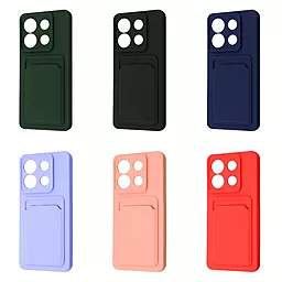 Чехол Wave Colorful Pocket для Xiaomi Redmi Note 13 Pro 5G, Poco X6 5G Red - миниатюра 3