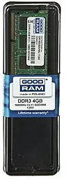 Оперативна пам'ять для ноутбука GooDRam 4GB SO-DIMM DDR3 1600 MHz (GR1600Ssdvsdvsdvasdbsdbdfbsdbsbfsebdfb3V64L11/4G) - мініатюра 2