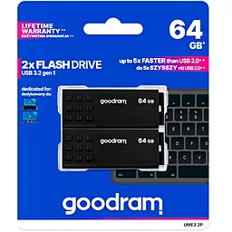 Флешка GooDRam 2x64 GB UME3 MIX 2-PACK USB (UME3-0640MXR11-2P) - миниатюра 11