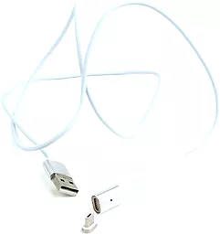 Кабель USB Cablexpert Magnetic micro USB Cable White (CC-USB2-AMmUMM-1M) - миниатюра 3