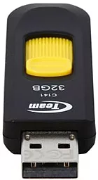 Флешка Team 32GB C141 USB 2.0 (TC14132GY01) Yellow - мініатюра 4