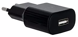 Сетевое зарядное устройство Ergo EWC-120 1xUSB Wall Charger Black