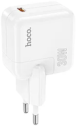 Мережевий зарядний пристрій Hoco C112A Advantage 30W PD USB-C White