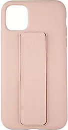 Чехол Epik Silicone Case Hand Holder Apple iPhone 11 Pro Pink Sand