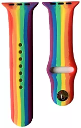 Ремешок Silicone Band S для Apple Watch 38mm/40mm/41mm Rainbow