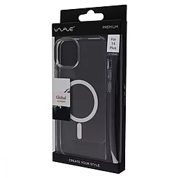 Чехол Wave Premium Global Case with MagSafe для Apple iPhone 14 Plus, iPhone 15 Plus Clear - миниатюра 2