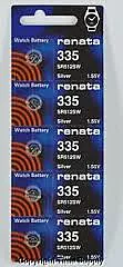 Батарейки Renata SR512SW (335) 1шт - миниатюра 2