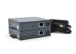 Подовжувач по крученій парі Voltronic HDMI-RJ-45/DC-jack Black (YT-SCPE HDM-200m1080Р/16770)