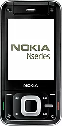 Корпус Nokia N81 с клавиатурой Black
