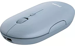 Комп'ютерна мишка Trust Puck Rechargeable Ultra-Thin BT WL Silent Blue (24126)