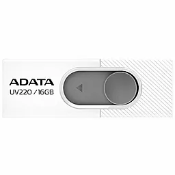Флешка ADATA UV220 16GB USB 2.0 (AUV220-16G-RWHGY) White