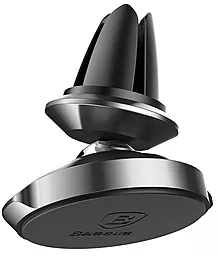 Автотримач магнітний Baseus Small Ears Series Magnetic Car Air Vent Mount Black (SUER-A01) - мініатюра 3
