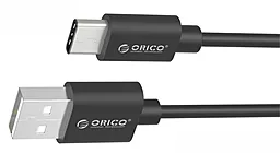 USB Кабель Orico Type-C ECU-10 Type-C to USB Black - мініатюра 3