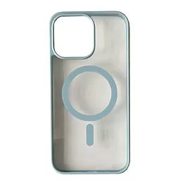 Чехол 1TOUCH Clear Color MagSafe Case Box для Apple iPhone 13 Pro Max Sierra Blue