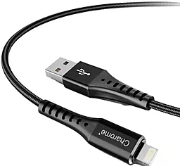 Кабель USB Charome C22-03 12W 2.4A Lightning Cable Black - миниатюра 4