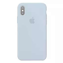 Чехол Silicone Case Full для Apple iPhone XR Light Blue