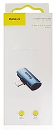 Аудио-переходник Baseus L46 Lightning Sound&Charge Adapter Blue (CAL46-03) - миниатюра 5