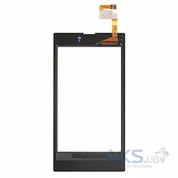 Сенсор (тачскрин) Nokia Lumia 520, Lumia 525 RM-914 Black - миниатюра 3