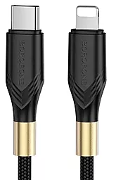 USB PD Кабель Borofone BX92 12w 2.4a USB Type-C - Lightning cable black
