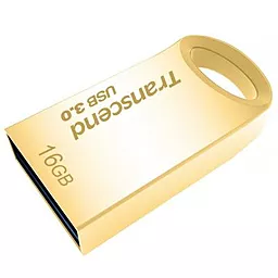 Флешка Transcend 16GB JetFlash 710 Metal Gold USB 3.0 (TS16GJF710G) - миниатюра 2
