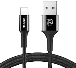USB Кабель Baseus Shining Lightning Cable Black (CALSY-01) - мініатюра 2