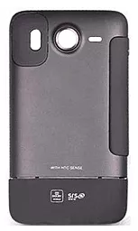 Задняя крышка корпуса HTC A9191 Desire HD (нижняя) Original Black