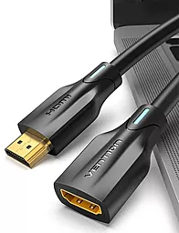 Видео удлиннитель Vention HDMI v2.1 8k 1.5m black (AHBBG) - миниатюра 2