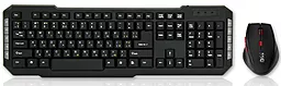 Комплект (клавіатура+мишка) HQ-Tech KM-219RF Wireless Gray